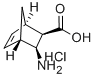 (1R,2R,3S,4S)-(-)-3-AMINOBICYCLO[2.2.1]HEPT-5-ENE-2-CARBOXYLIC ACID HYDROCHLORIDE Struktur