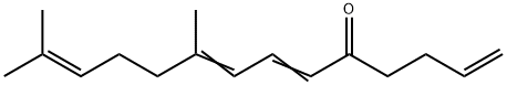 9,13-dimethyltetradeca-1,6,8,12-tetraen-5-one Struktur