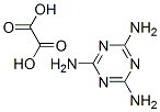 1,3,5-triazine-2,4,6-triamine monooxalate Struktur