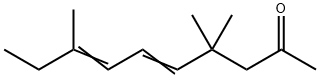 4,4,8-trimethyl-5,7-decadien-2-one Struktur