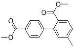 dimethyl 5-methyl[1,1'-biphenyl]-2,4'-dicarboxylate Struktur