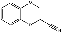 (2-METHOXYPHENOXY)ACETONITRILE Struktur