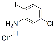 2-Iodo-5-chloroaniline hydrochloride Struktur