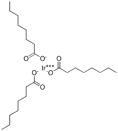 iridium(3+) octanoate Struktur