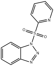 1-(2-PYRIDINYLSULFONYL)-1H-BENZOTRIAZOLE Struktur