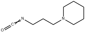 Piperidine, 1-(3-isocyanatopropyl)- (9CI) Struktur