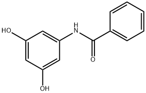 N-(3,5-dihydroxyphenyl)benzamide Struktur