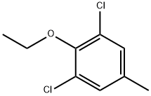 3,5-dichloro-4-ethoxytoluene Struktur