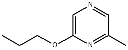 2-METHYL-6-PROPOXYPYRAZINE Struktur