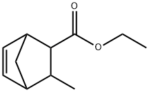 ethyl 3-methylbicyclo[2.2.1]hept-5-ene-2-carboxylate Struktur