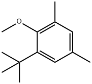 1-(1,1-Dimethylethyl)-2-methoxy-3,5-dimethylbenzene Struktur