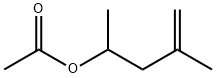 4-Methyl-4-penten-2-ol acetate Struktur