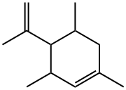 1,3,5-trimethyl-4-(1-methylvinyl)cyclohexene  Struktur