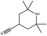 2,2,6,6-Tetramethyl-4-piperidinecarbonitrile Struktur