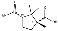 β-camphoramic acid Struktur