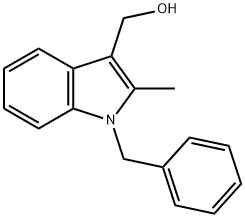 (1-BENZYL-2-METHYL-1H-INDOL-3-YL)-METHANOL Struktur