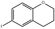 2H-1-Benzopyran, 3,4-dihydro-6-iodo- Struktur