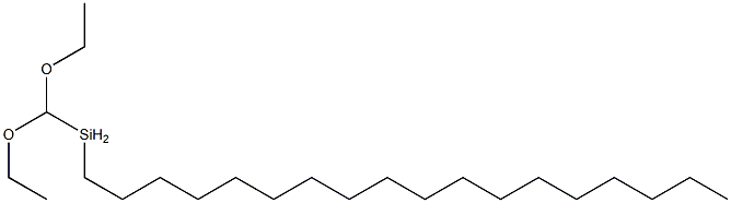 N-OCTADECYLMETHYLDIETHOXYSILANE Struktur