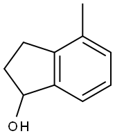 2,3-DIHYDRO-4-METHYL-1H-INDEN-1-OL Struktur