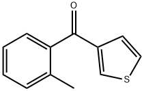 3-(2-METHYLBENZOYL)THIOPHENE Struktur