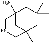 5,7,7-trimethyl-3-azabicyclo[3.3.1]nonanamine Struktur