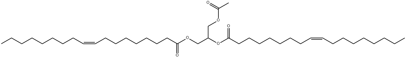 3-乙酰氧基丙烷-1,2-二基二醇酯, 67873-96-5, 結(jié)構(gòu)式