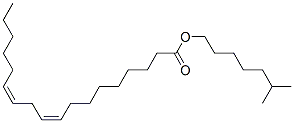 isooctyl (9Z,12Z)-octadeca-9,12-dienoate Struktur