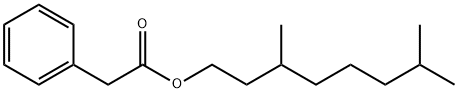 3,7-dimethyloctyl phenylacetate Struktur