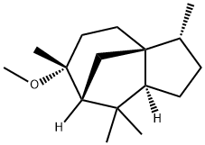 CEDROL METHYL ETHER Struktur