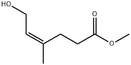 (Z)-6-Hydroxy-4-methyl-4-hexenoic acid methyl ester Struktur