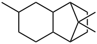 decahydro-6,9,9-trimethyl-1,4-methanonaphthalene Struktur