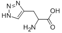 1H-1,2,3-Triazole-4-propanoicacid,alpha-amino-(9CI) Struktur