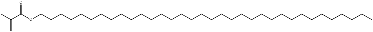 tetratriacontyl methacrylate Struktur