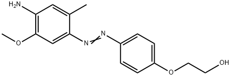 2-[4-[(4-amino-5-methoxy-2-methylphenyl)azo]phenoxy]ethanol Struktur