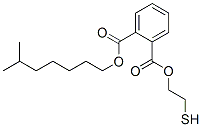 isooctyl 2-mercaptoethyl phthalate Struktur