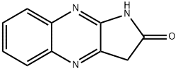 2H-Pyrrolo[2,3-b]quinoxalin-2-one,1,3-dihydro-(8CI,9CI) Struktur