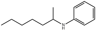 N-(2-HEPTYL)ANILINE Struktur