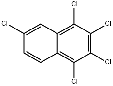 1,2,3,4,6-PENTACHLORONAPHTHALENE Struktur