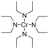 Chromium, tetrakis(diethylamino)- Struktur