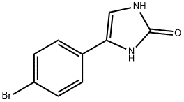 4-(4-Bromo-phenyl)-1,3-dihydro-imidazol-2-one Struktur