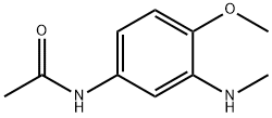 N-[4-methoxy-3-(methylamino)phenyl]acetamide Struktur