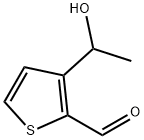 2-Thiophenecarboxaldehyde, 3-[(1S)-1-hydroxyethyl]- (9CI) Struktur