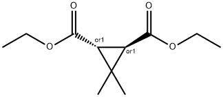 TRANS-DIETHYL CARONATE Struktur