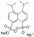 disodium 4,5-bis(isopropyl)naphthalene-1,8-disulphonate Struktur