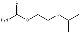 2-(1-methylethoxy)ethyl carbamate Struktur