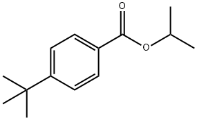 isopropyl 4-(1,1-dimethylethyl)benzoate Struktur