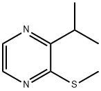 2-METHYLTHIO-3-ISOPROPYLPYRAZINE Struktur