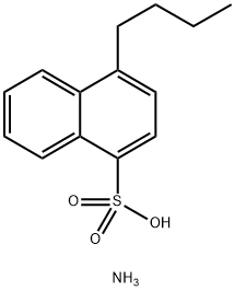 ammonium 4-butylnaphthalene-1-sulphonate Struktur