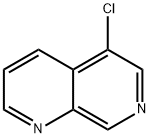 5-chloro-1,7-naphthyridine Struktur