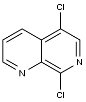 5,8-dichloro-1,7-naphthyridine Struktur